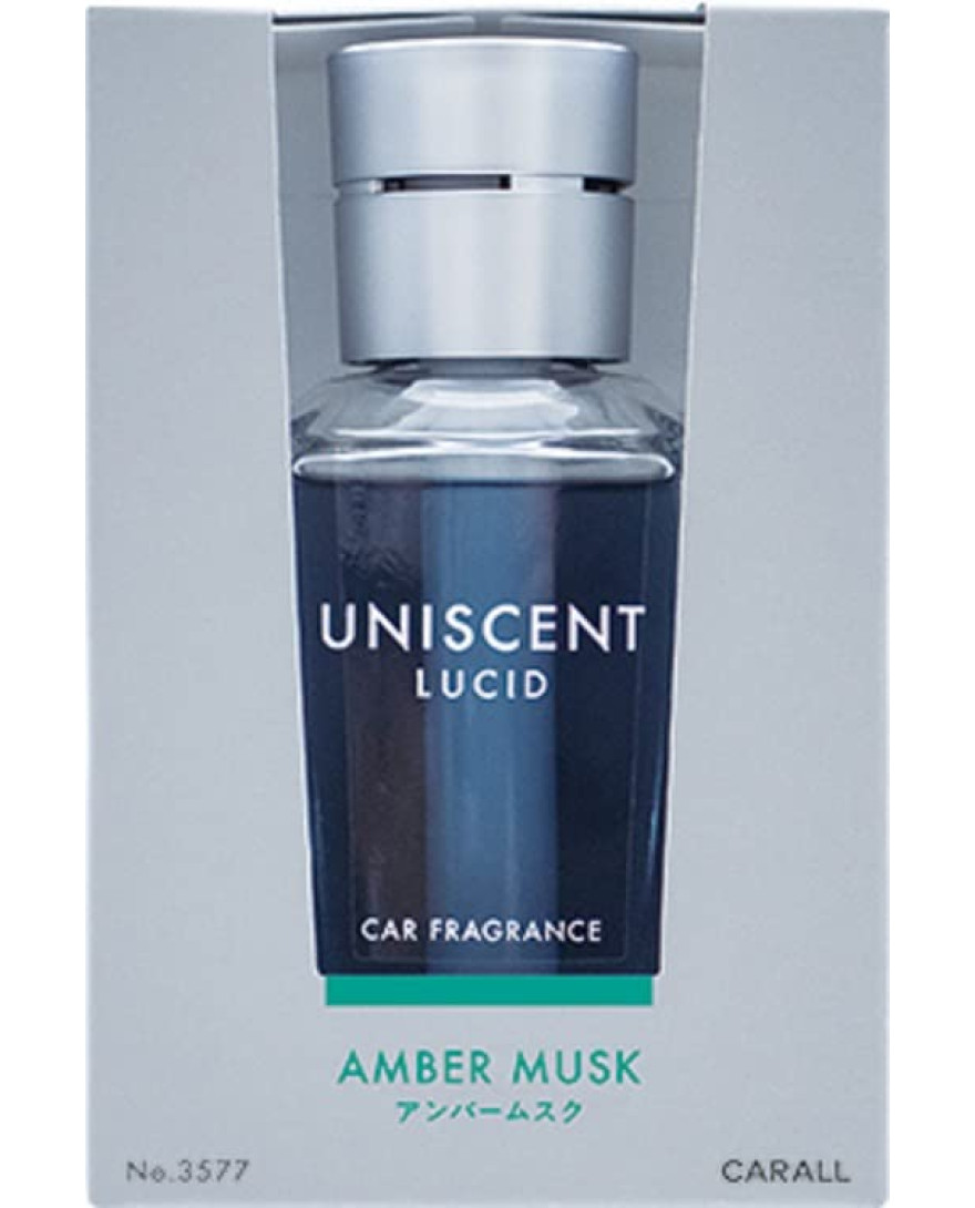 CARALL Uniscent Lucid Amber Musk Car Air Freshener | 155 ml